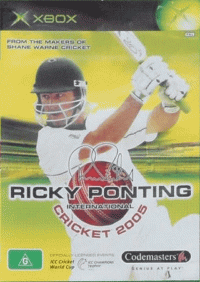 Brian Lara Cricket 2005 PAL Xbox PAL box art
